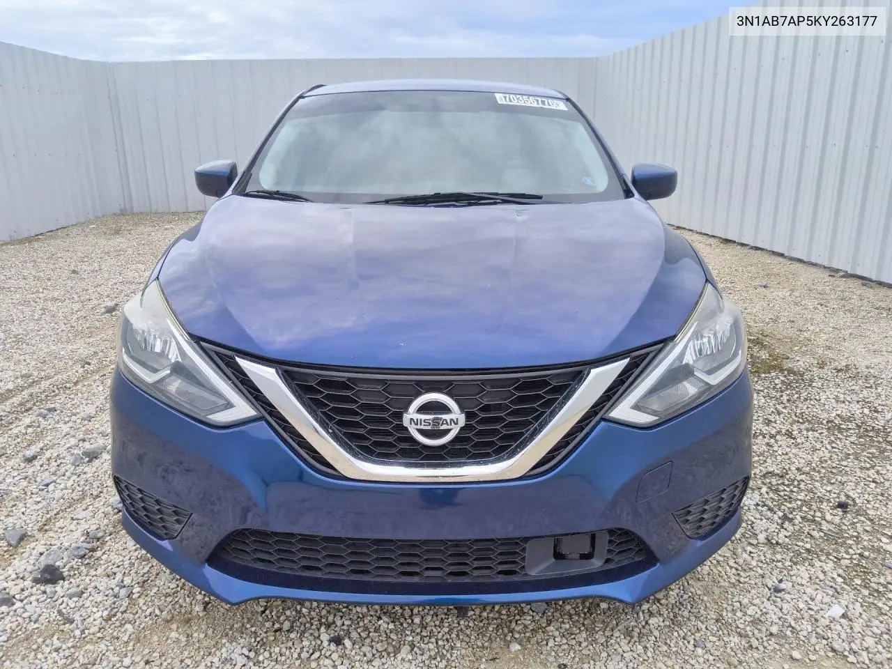 2019 NISSAN SENTRA VIN 3N1AB7AP5KY263177 — фото 5