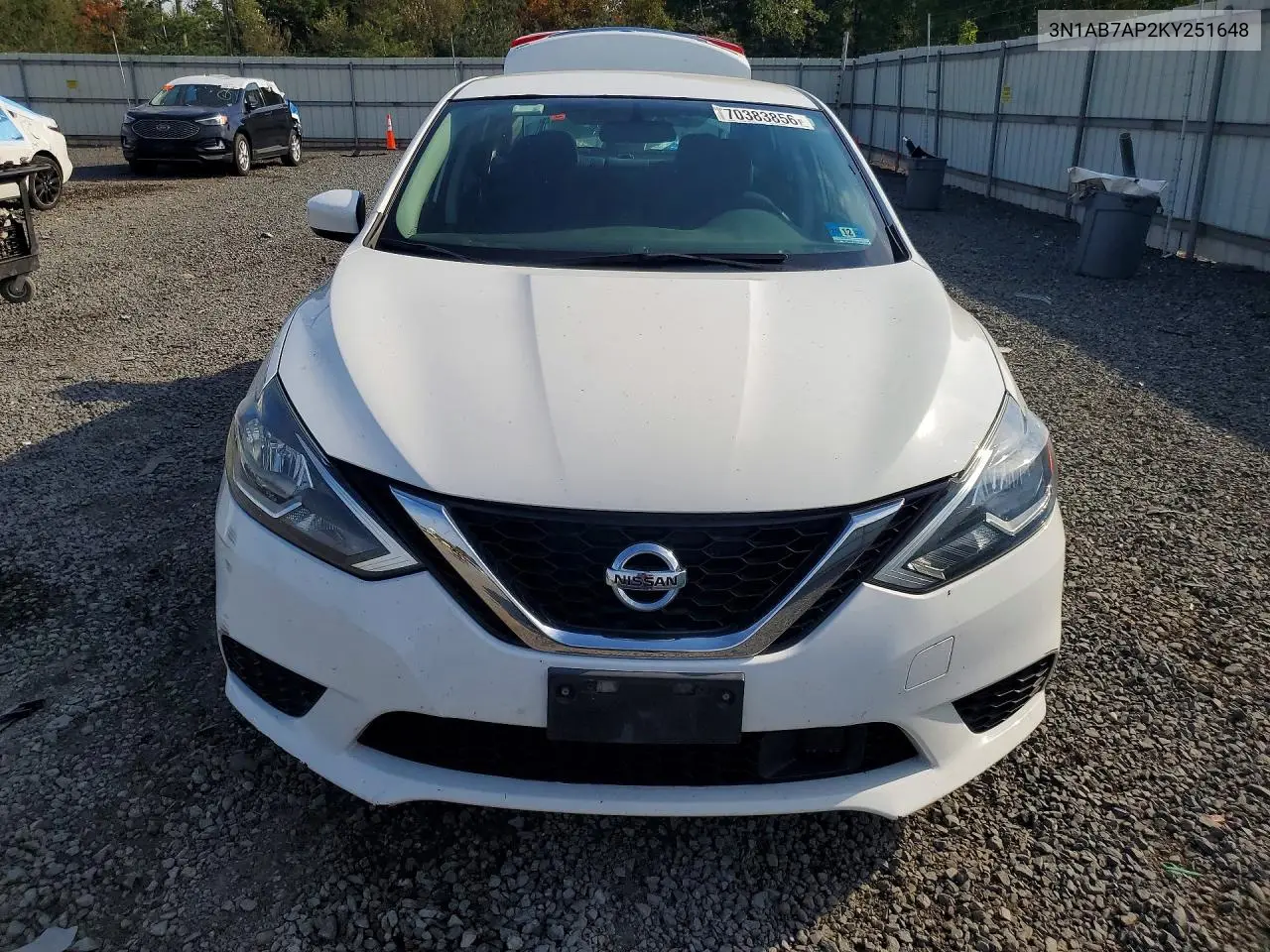 2019 NISSAN SENTRA VIN 3N1AB7AP2KY251648 — фото 5