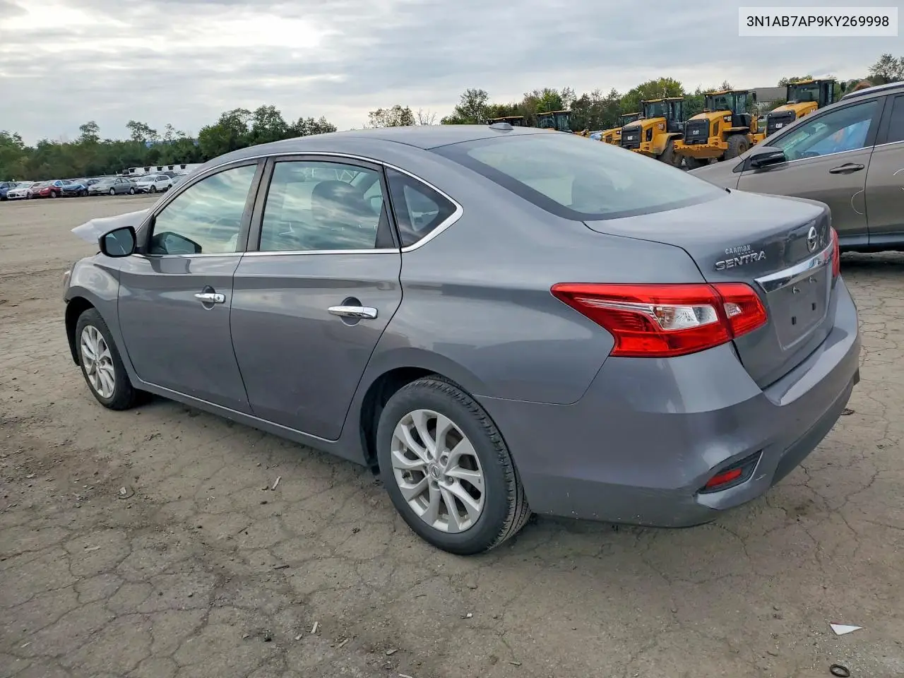 2019 NISSAN SENTRA VIN 3N1AB7AP9KY269998 — фото 2