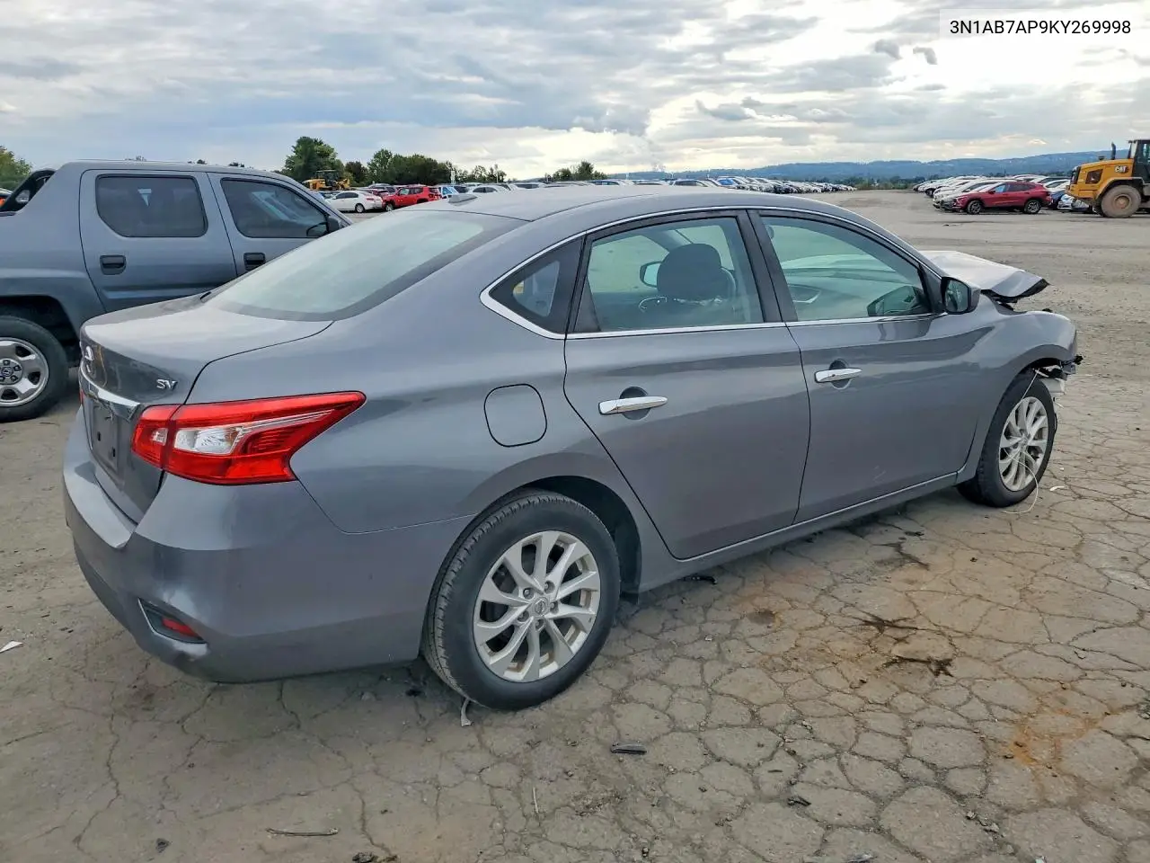 2019 NISSAN SENTRA VIN 3N1AB7AP9KY269998 — фото 3