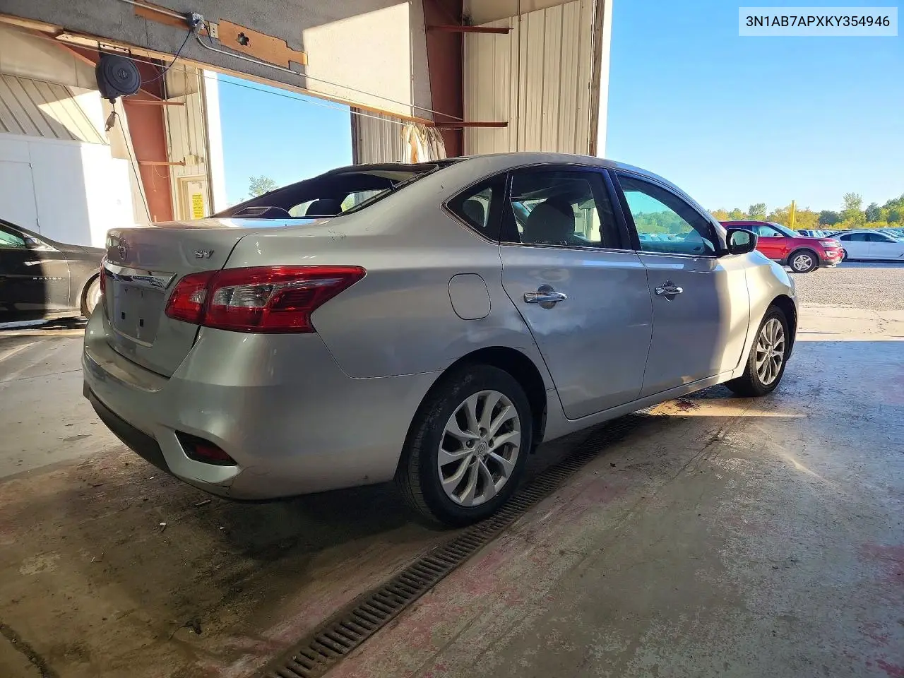 2019 NISSAN SENTRA VIN 3N1AB7APXKY354946 — фото 3
