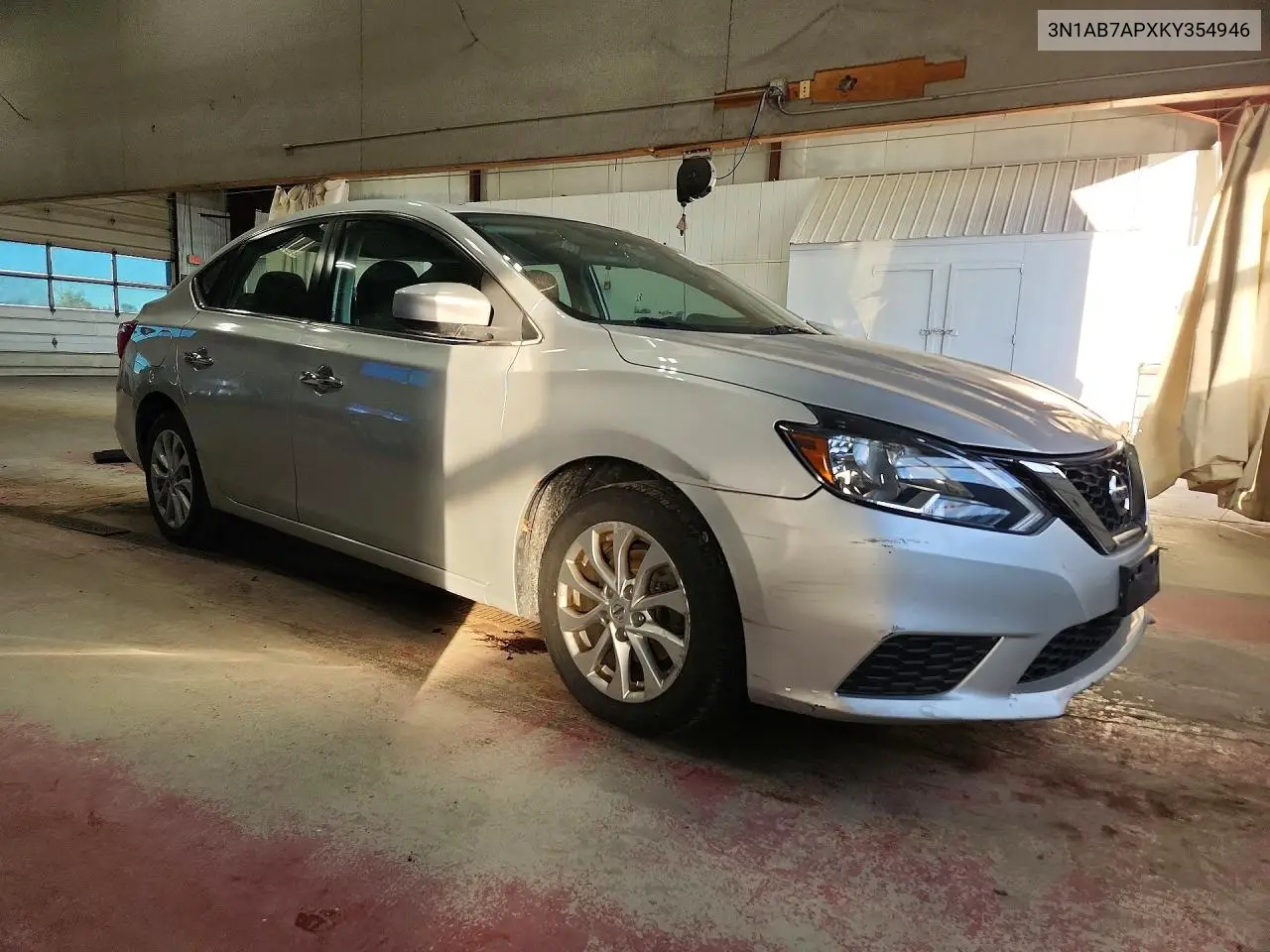 2019 NISSAN SENTRA VIN 3N1AB7APXKY354946 — фото 4