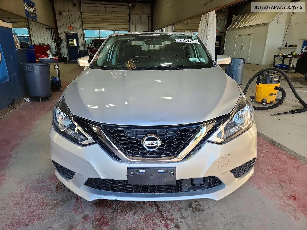 2019 NISSAN SENTRA VIN 3N1AB7APXKY354946 — фото 5