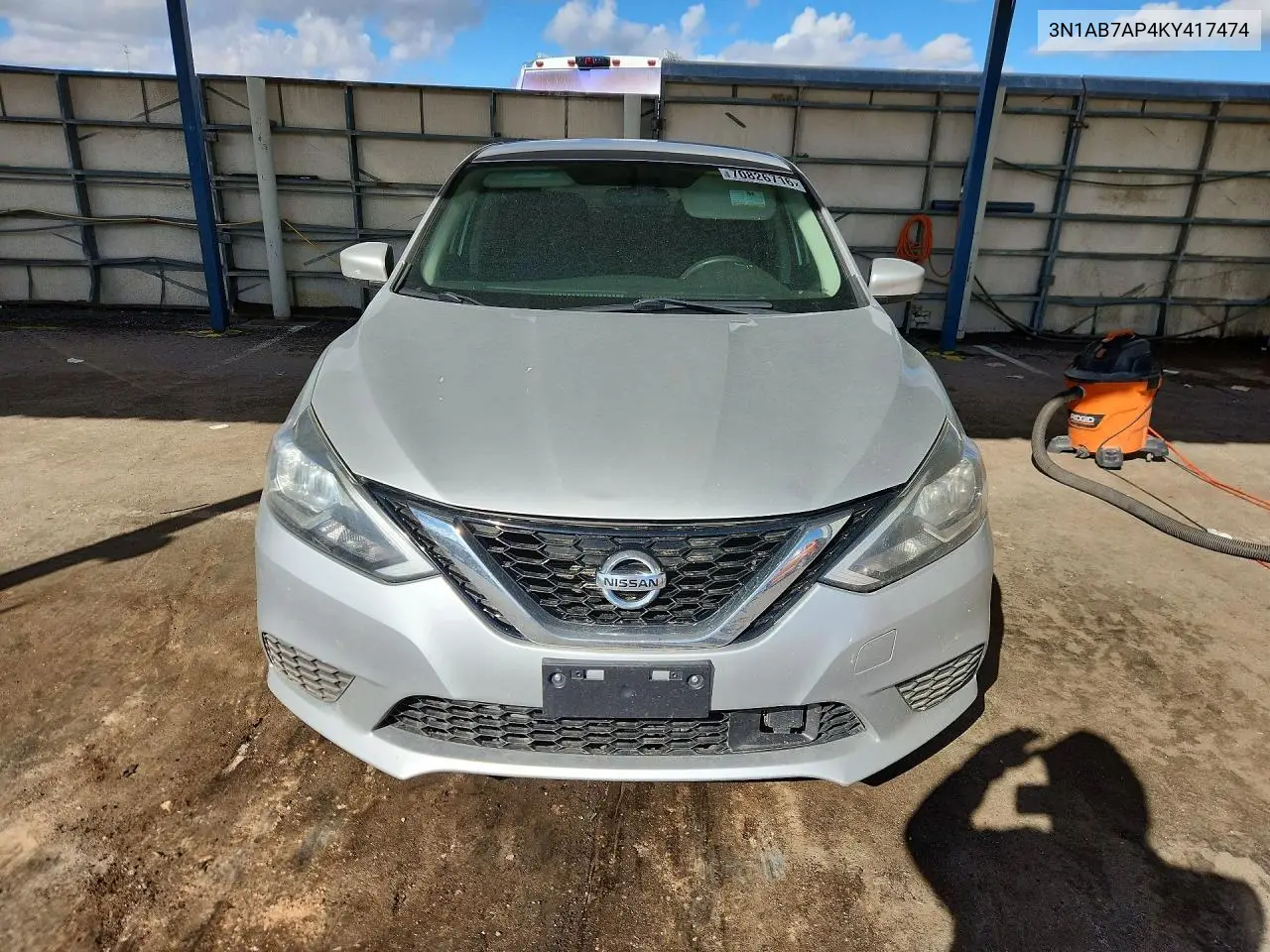 2019 NISSAN SENTRA VIN 3N1AB7AP4KY417474 — фото 5
