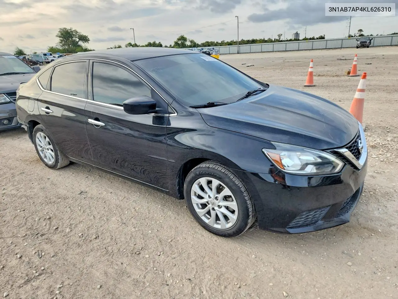 2019 NISSAN SENTRA VIN 3N1AB7AP4KL626310 — фото 4