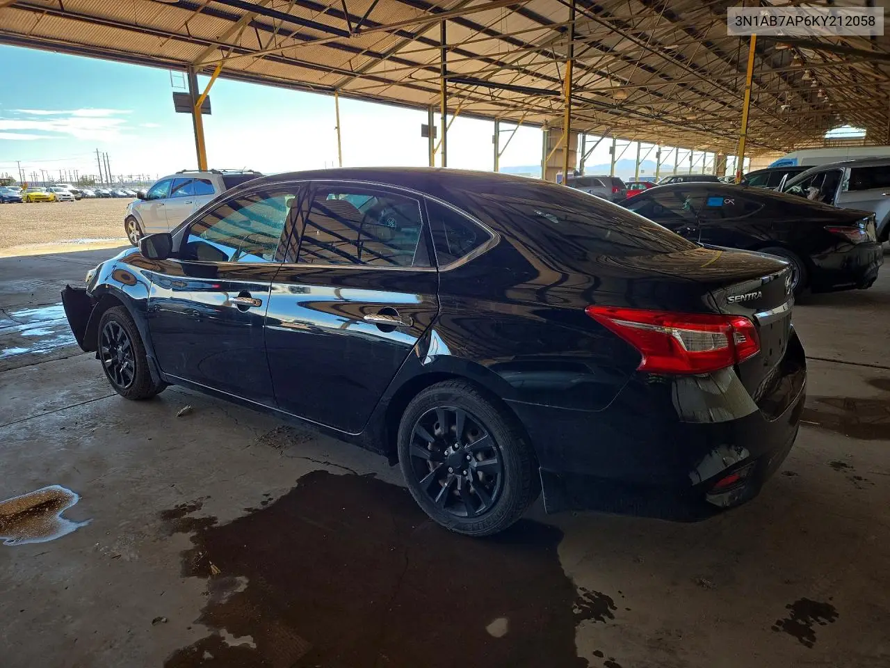 2019 NISSAN SENTRA VIN 3N1AB7AP6KY212058 — фото 2