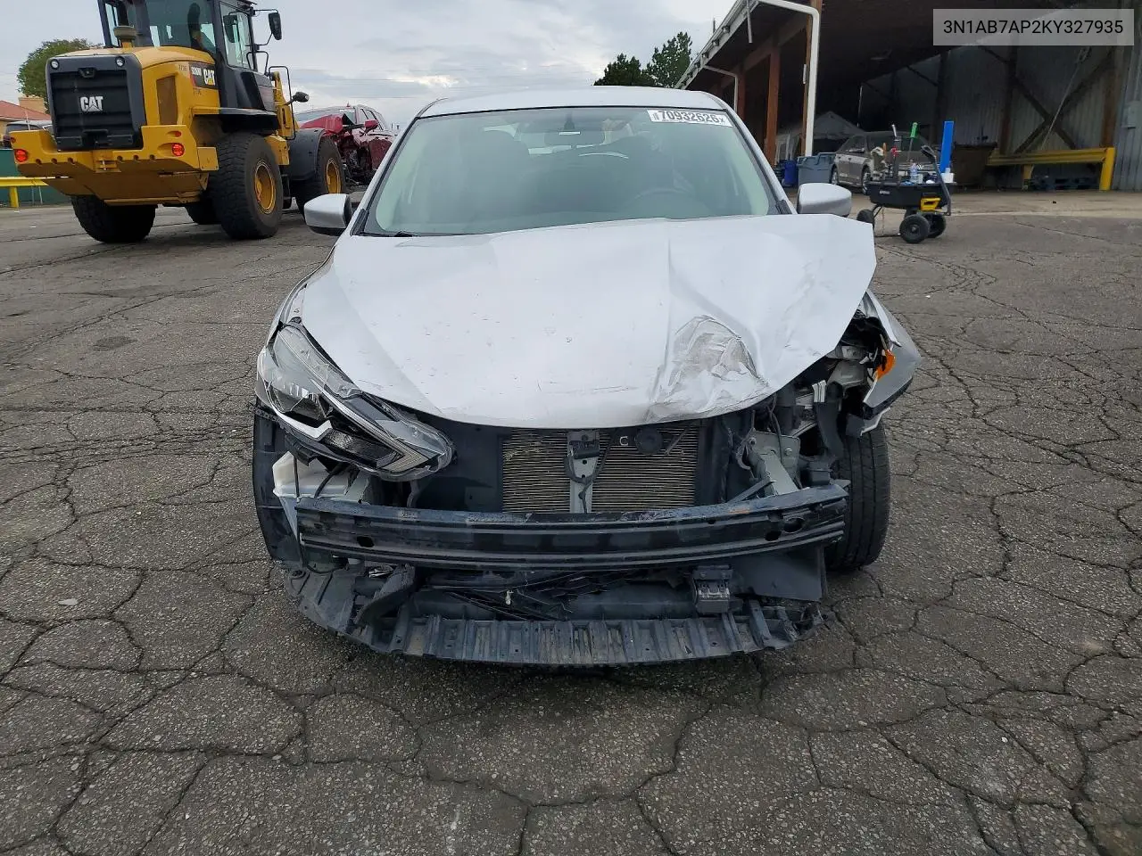 2019 NISSAN SENTRA VIN 3N1AB7AP2KY327935 — фото 5