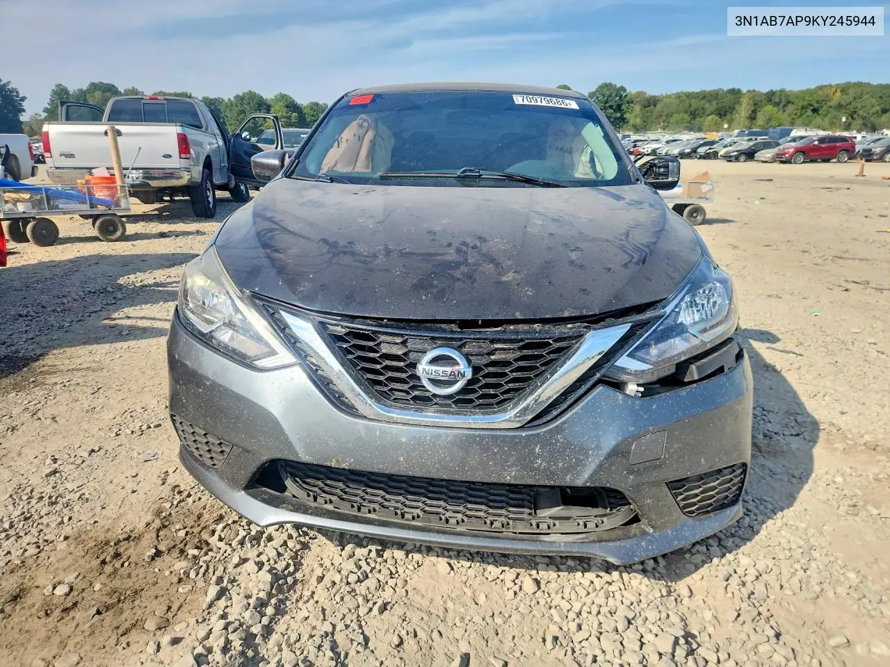 2019 NISSAN SENTRA VIN 3N1AB7AP9KY245944 — фото 5