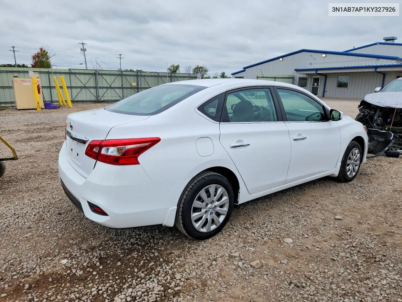2019 NISSAN SENTRA VIN 3N1AB7AP1KY327926 — фото 3