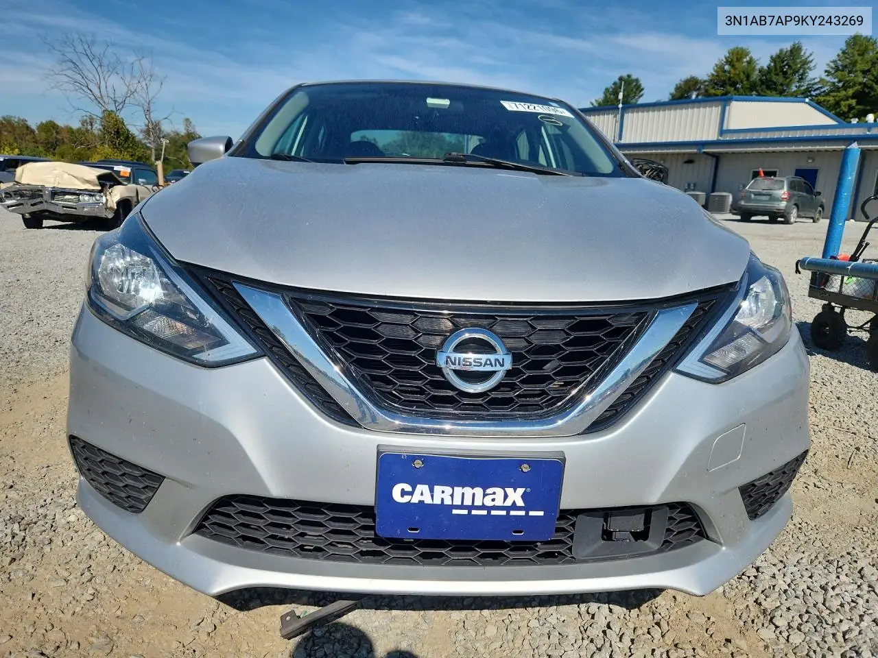 2019 NISSAN SENTRA VIN 3N1AB7AP9KY243269 — фото 5