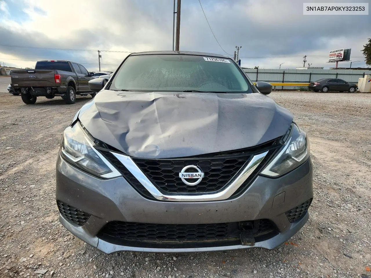 2019 NISSAN SENTRA VIN 3N1AB7AP0KY323253 — фото 5