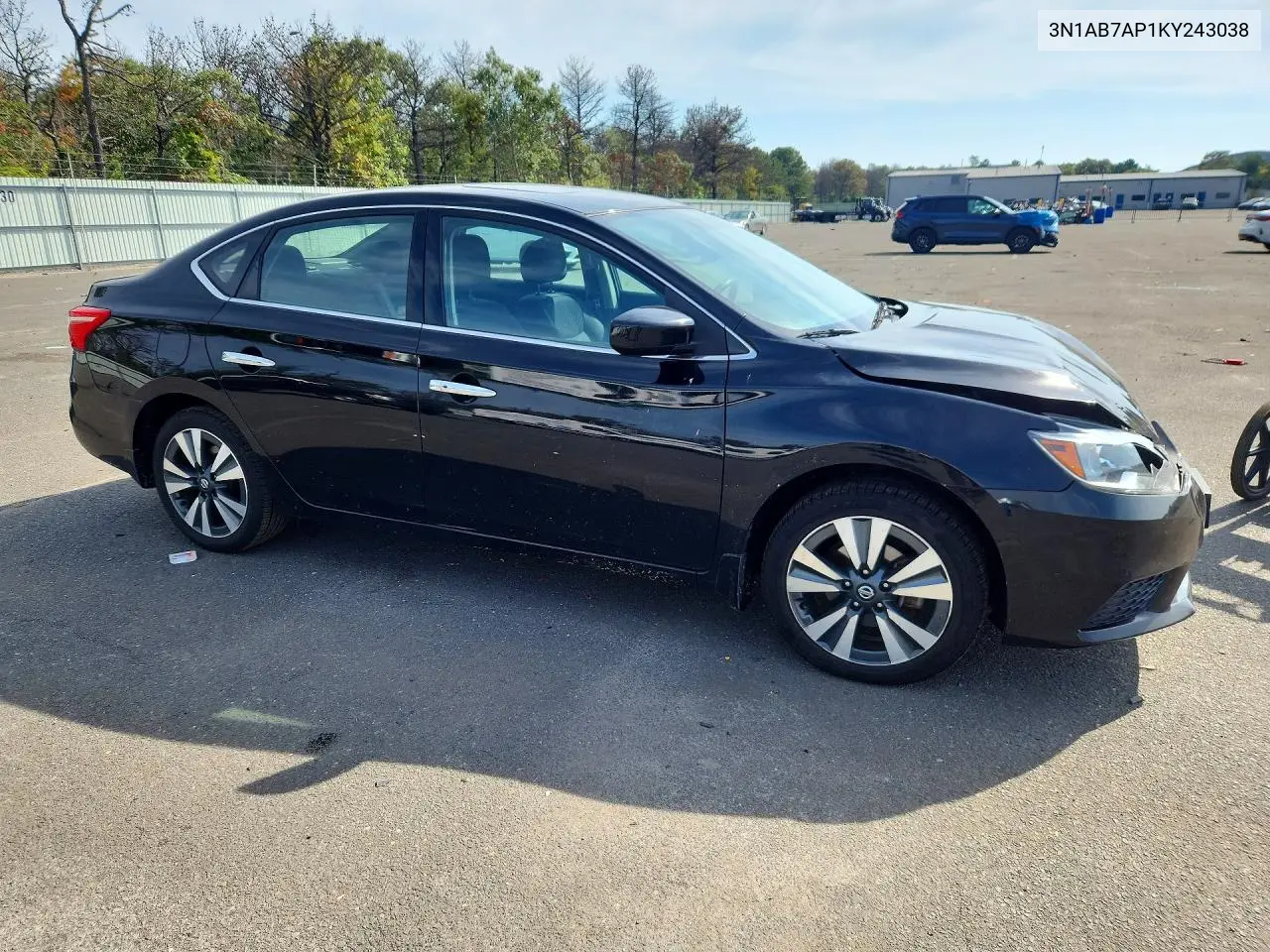 NISSAN SENTRA 2019, VIN 3N1AB7AP1KY243038