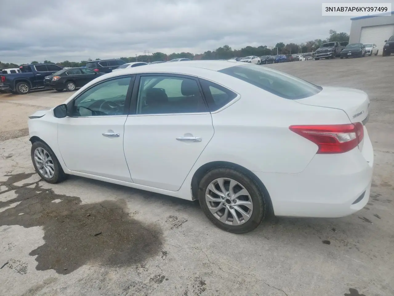 2019 NISSAN SENTRA VIN 3N1AB7AP6KY397499 — фото 2
