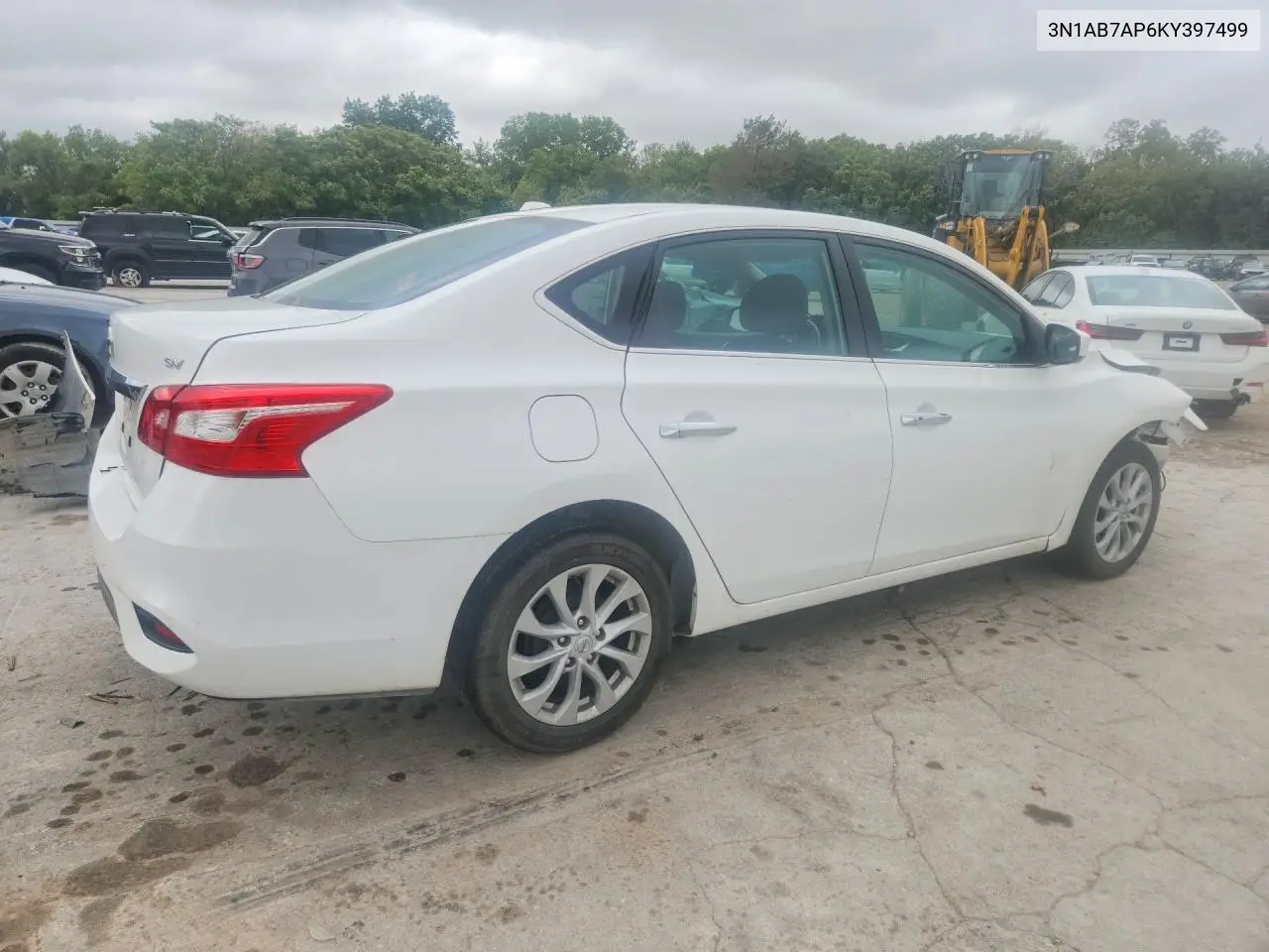2019 NISSAN SENTRA VIN 3N1AB7AP6KY397499 — фото 3