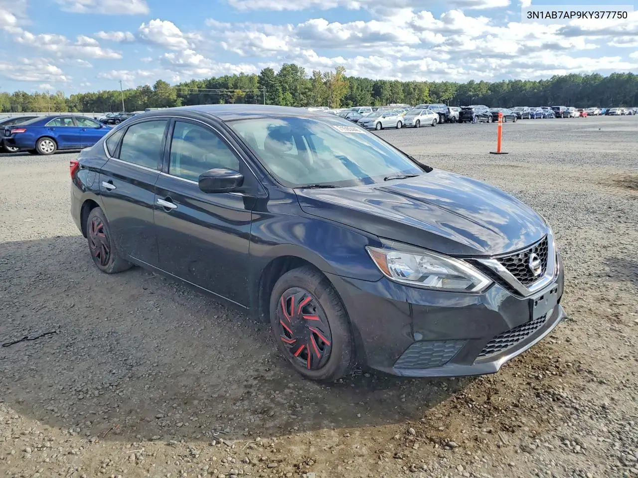 2019 NISSAN SENTRA VIN 3N1AB7AP9KY377750 — фото 4