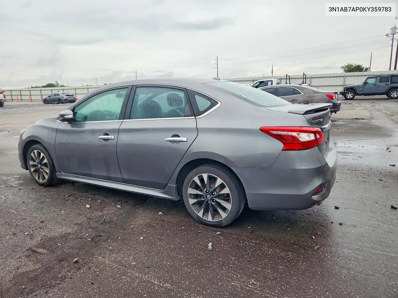 2019 NISSAN SENTRA VIN 3N1AB7AP0KY359783 — фото 2