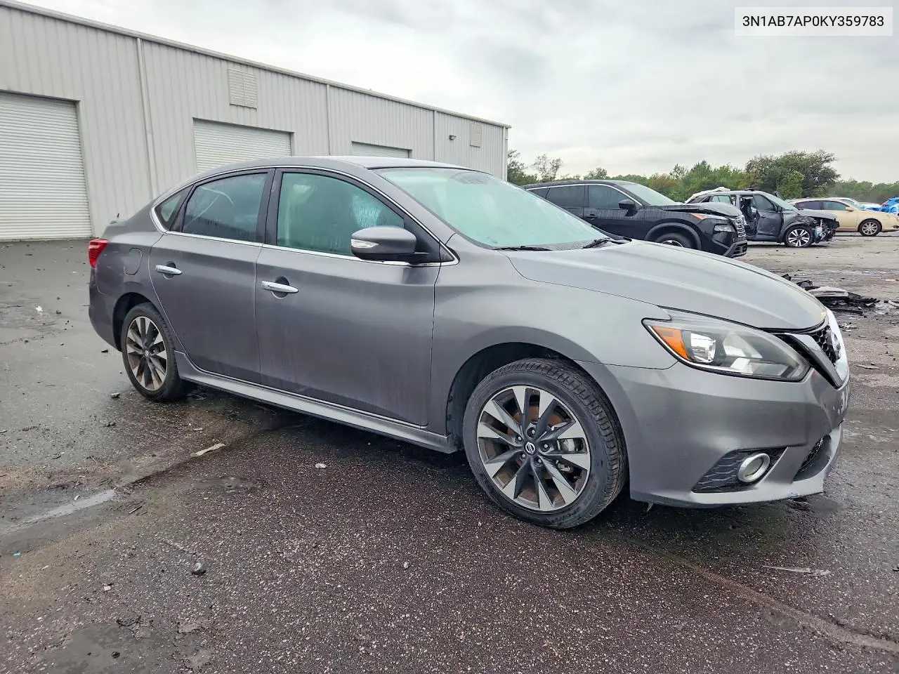 2019 NISSAN SENTRA VIN 3N1AB7AP0KY359783 — фото 4