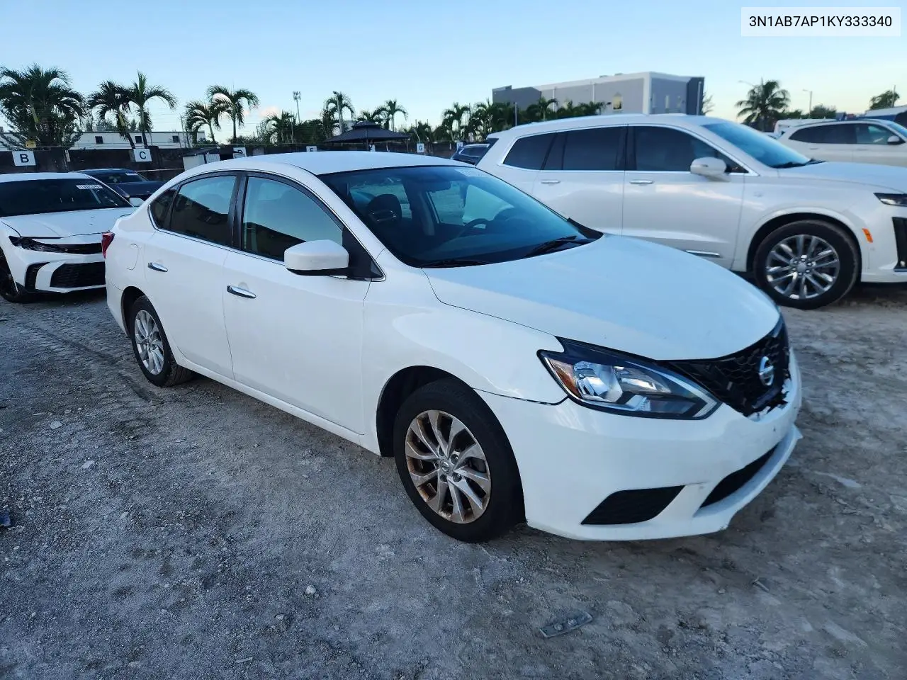 2019 NISSAN SENTRA VIN 3N1AB7AP1KY333340 — фото 4