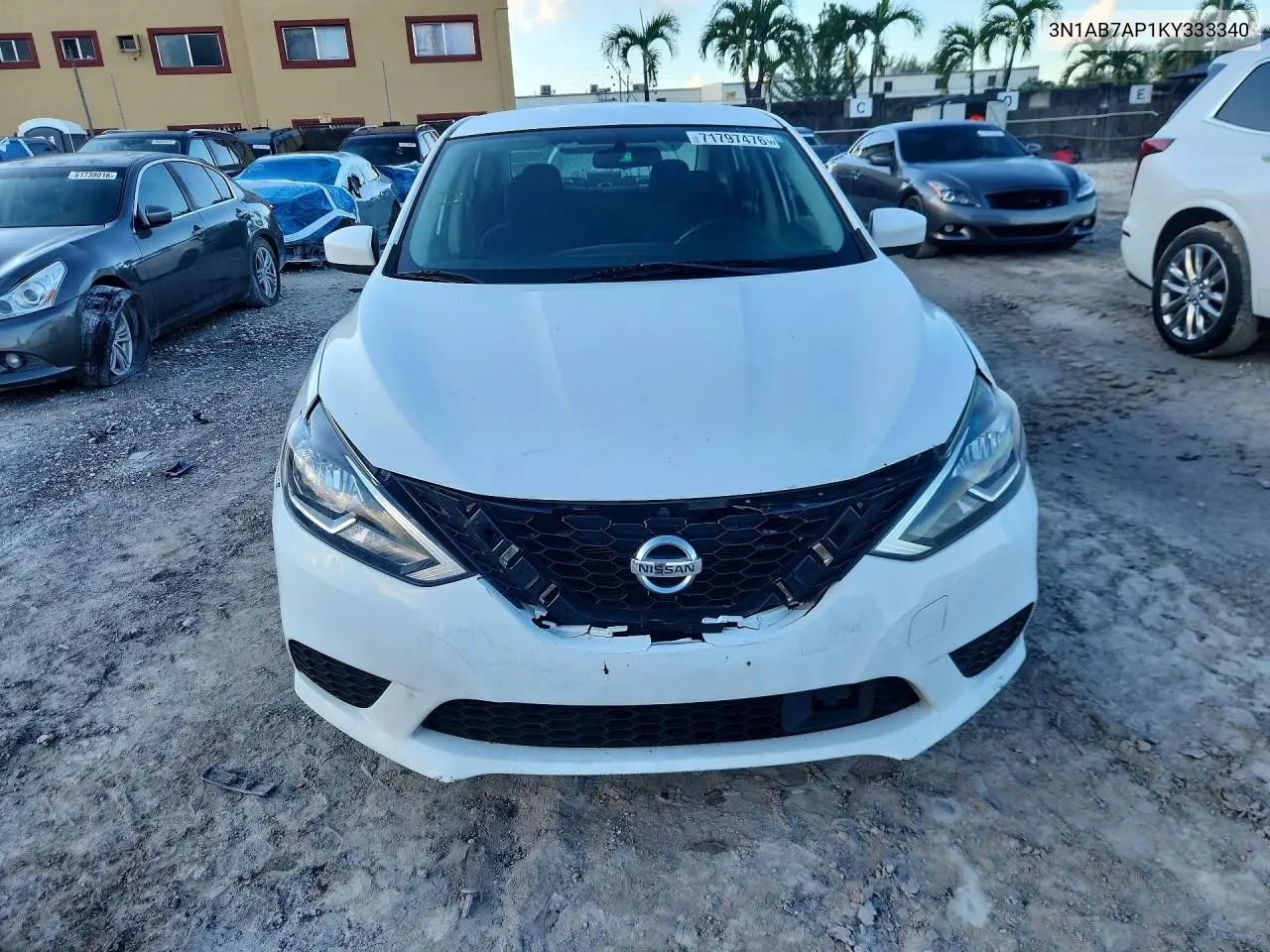 2019 NISSAN SENTRA VIN 3N1AB7AP1KY333340 — фото 5