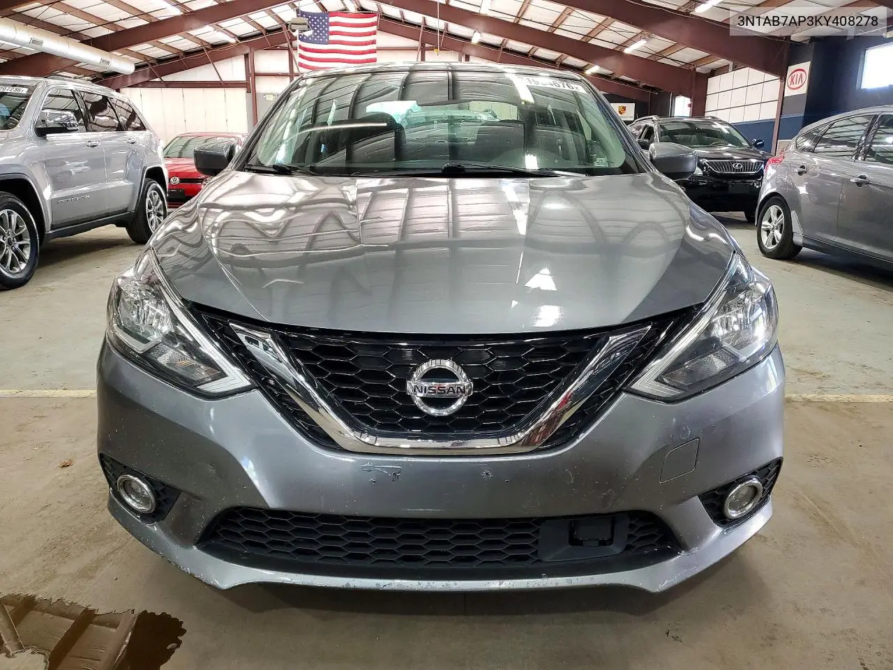 2019 NISSAN SENTRA VIN 3N1AB7AP3KY408278 — фото 5