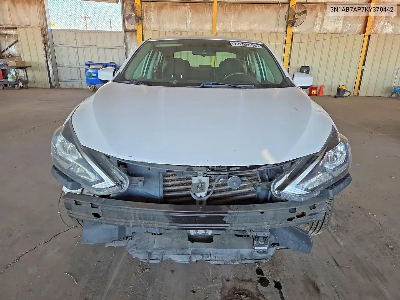 2019 NISSAN SENTRA VIN 3N1AB7AP7KY370442 — фото 5