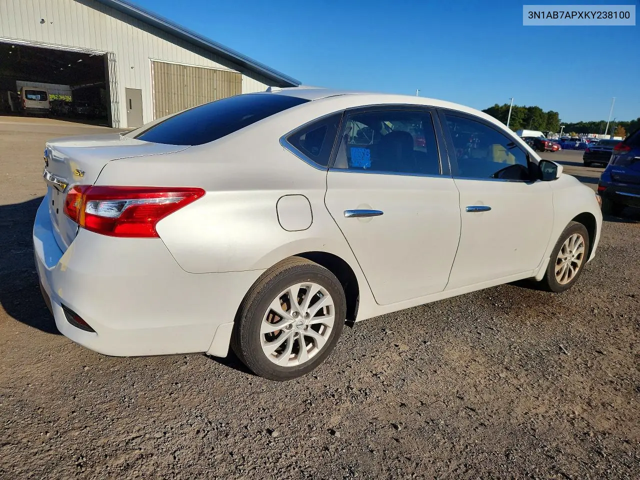 2019 NISSAN SENTRA VIN 3N1AB7APXKY238100 — фото 3