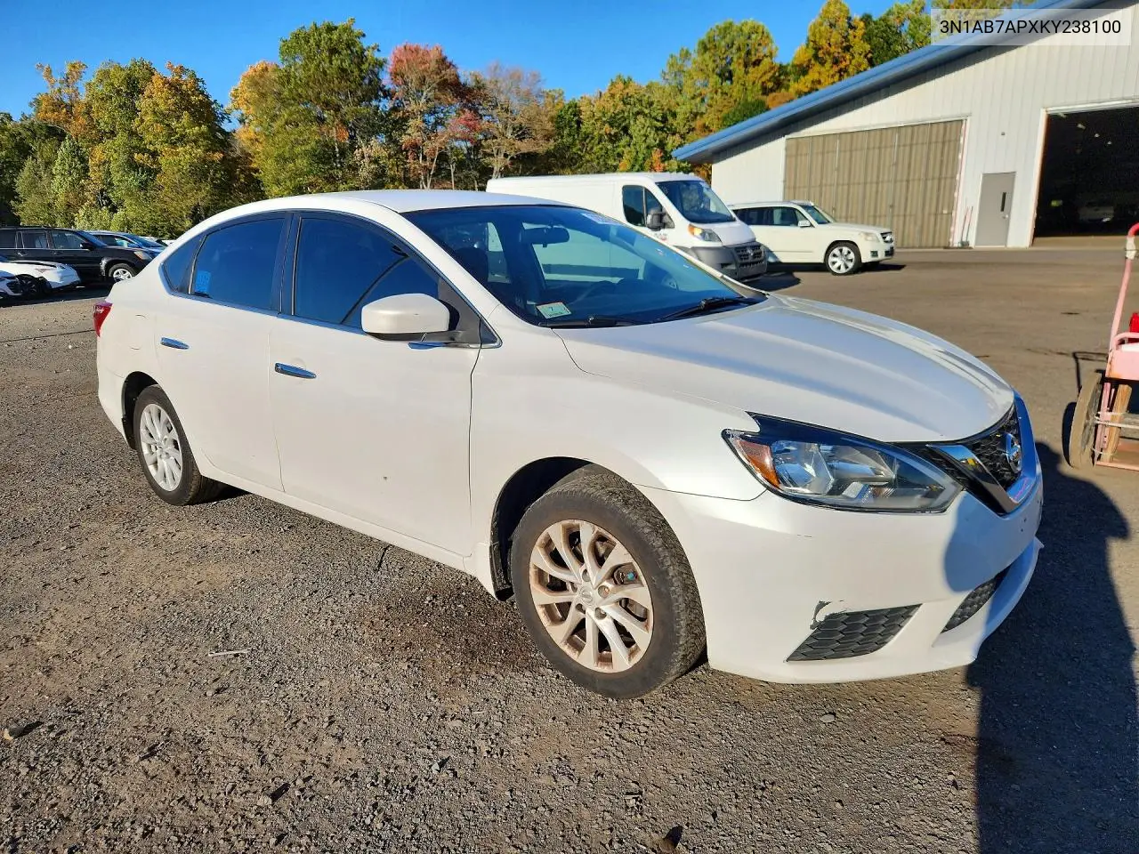 2019 NISSAN SENTRA VIN 3N1AB7APXKY238100 — фото 4