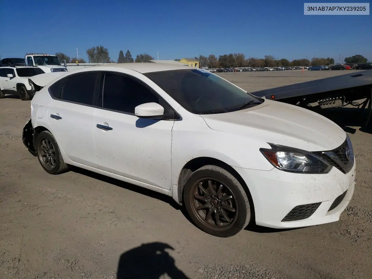2019 NISSAN SENTRA VIN 3N1AB7AP7KY239205 — фото 4