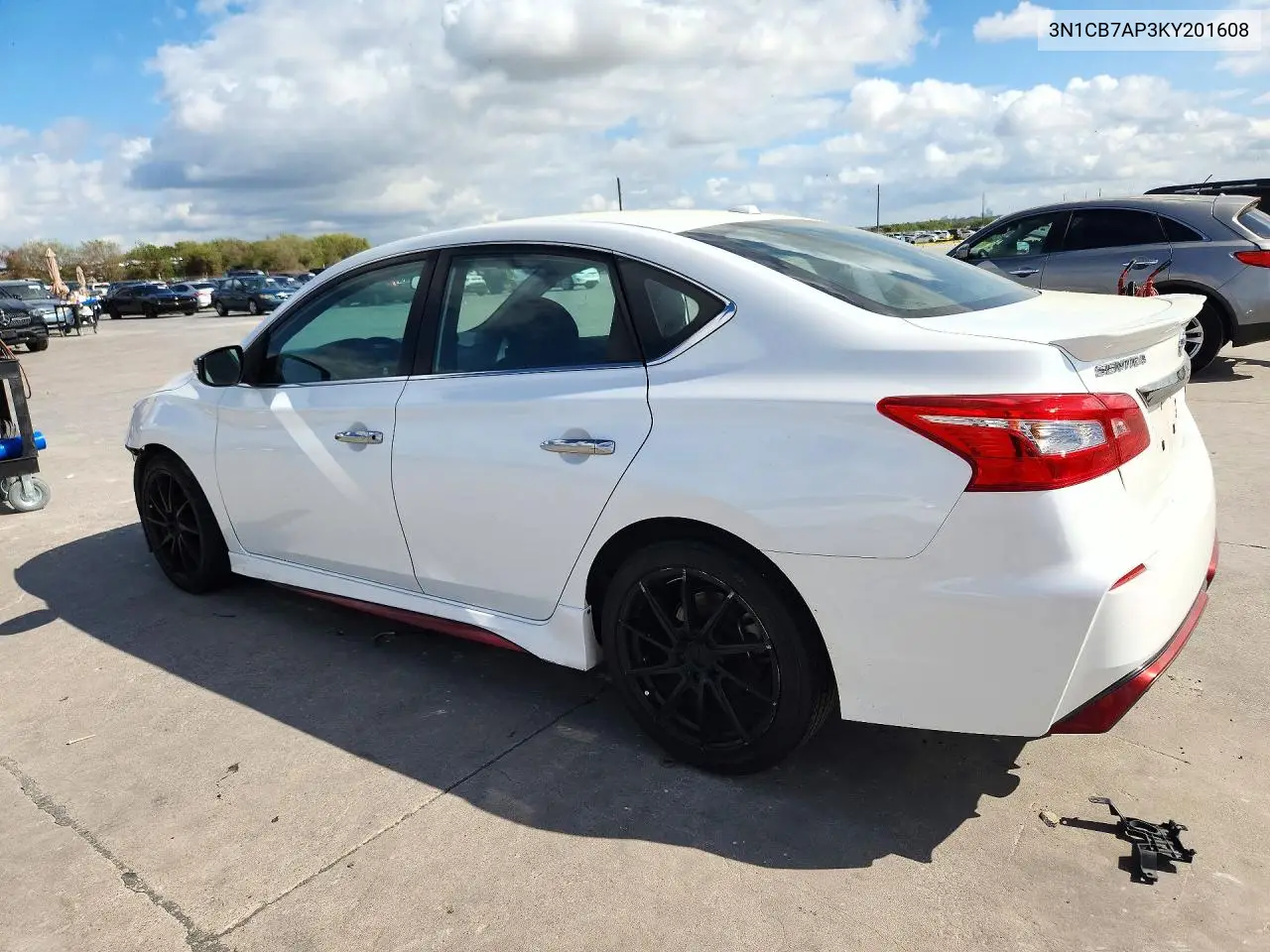 2019 NISSAN SENTRA VIN 3N1CB7AP3KY201608 — фото 2