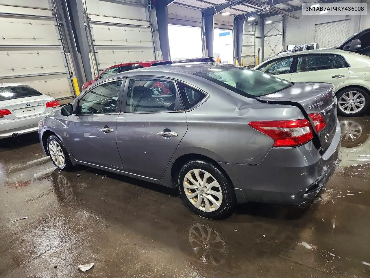 2019 NISSAN SENTRA VIN 3N1AB7AP4KY436008 — фото 2