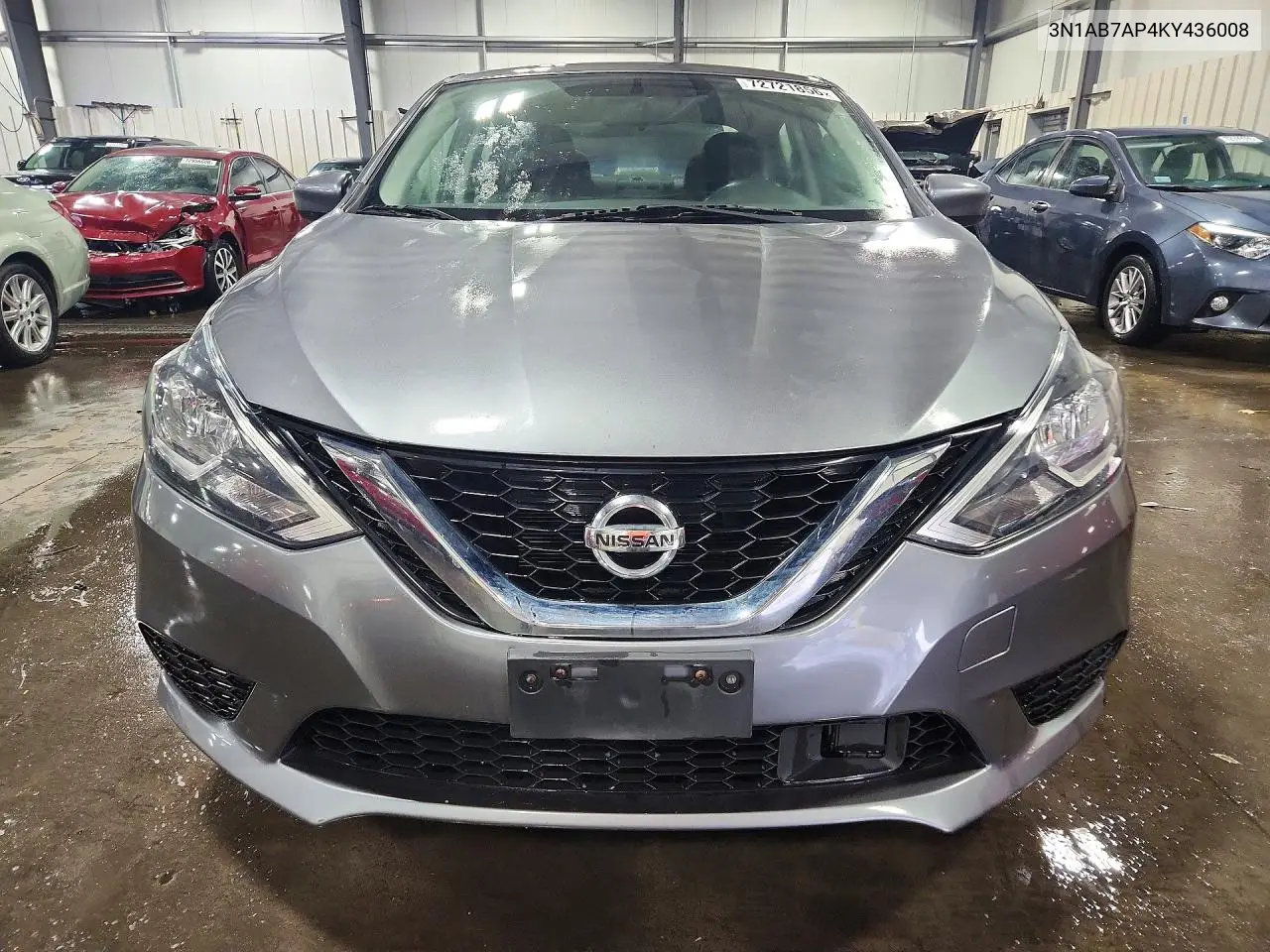 2019 NISSAN SENTRA VIN 3N1AB7AP4KY436008 — фото 5