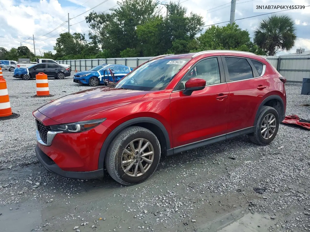 NISSAN SENTRA 2019, VIN 3N1AB7AP6KY455739