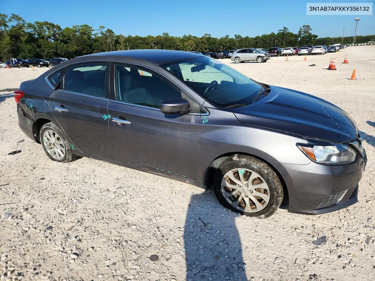 2019 NISSAN SENTRA VIN 3N1AB7APXKY356132 — фото 4