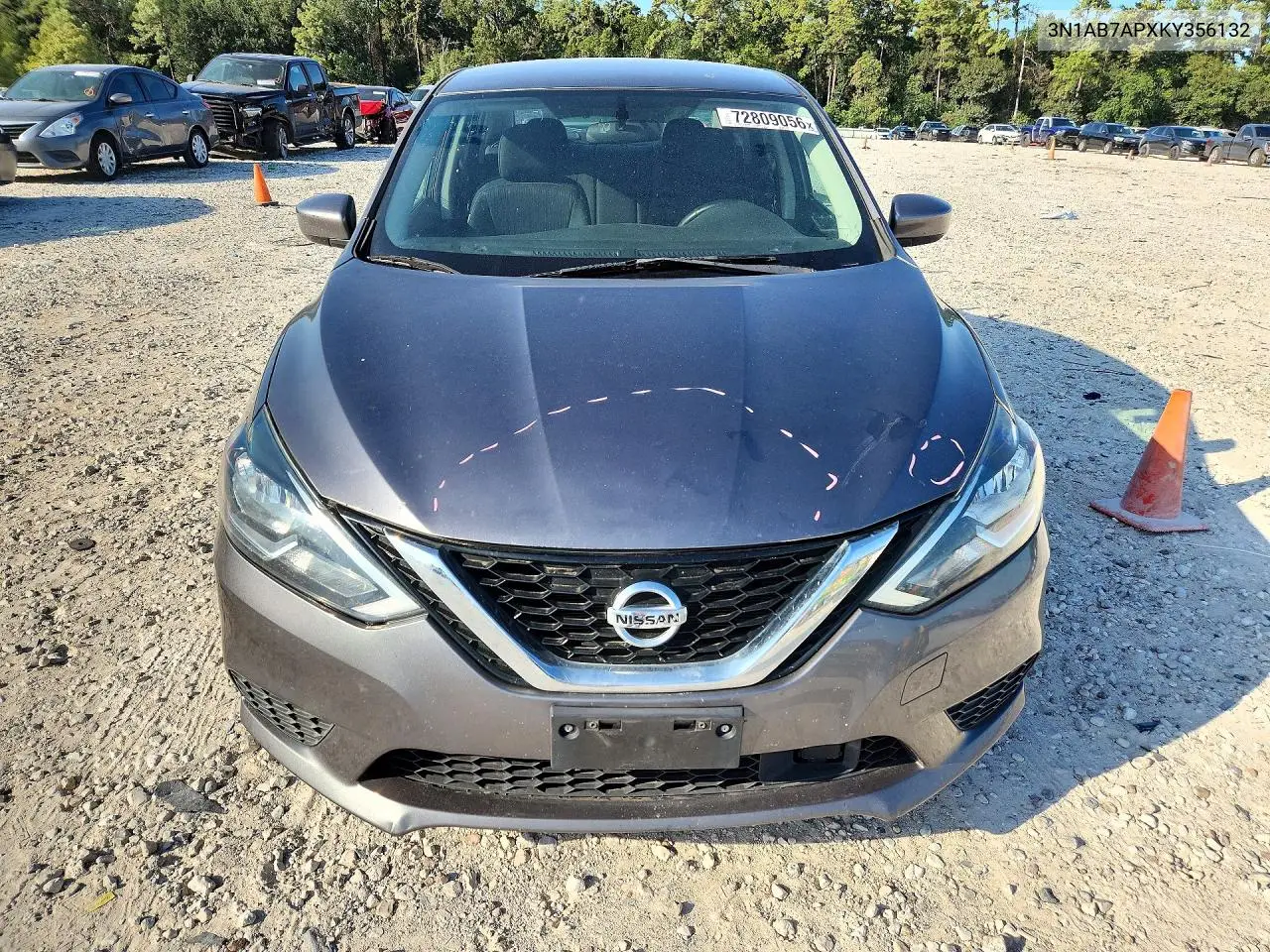 2019 NISSAN SENTRA VIN 3N1AB7APXKY356132 — фото 5