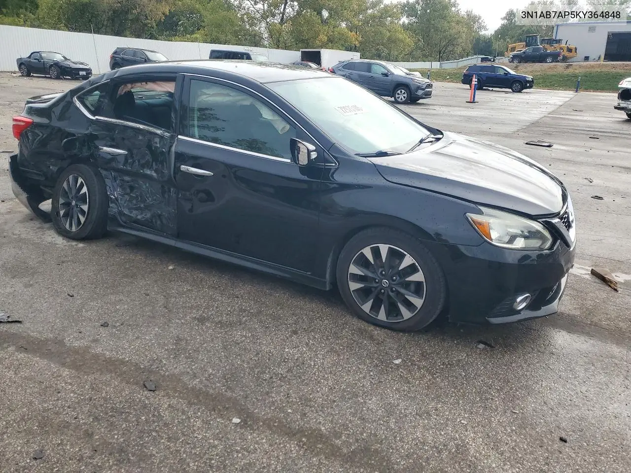 2019 NISSAN SENTRA VIN 3N1AB7AP5KY364848 — фото 4