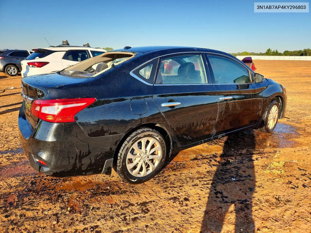 2019 NISSAN SENTRA VIN 3N1AB7AP4KY296803 — фото 3