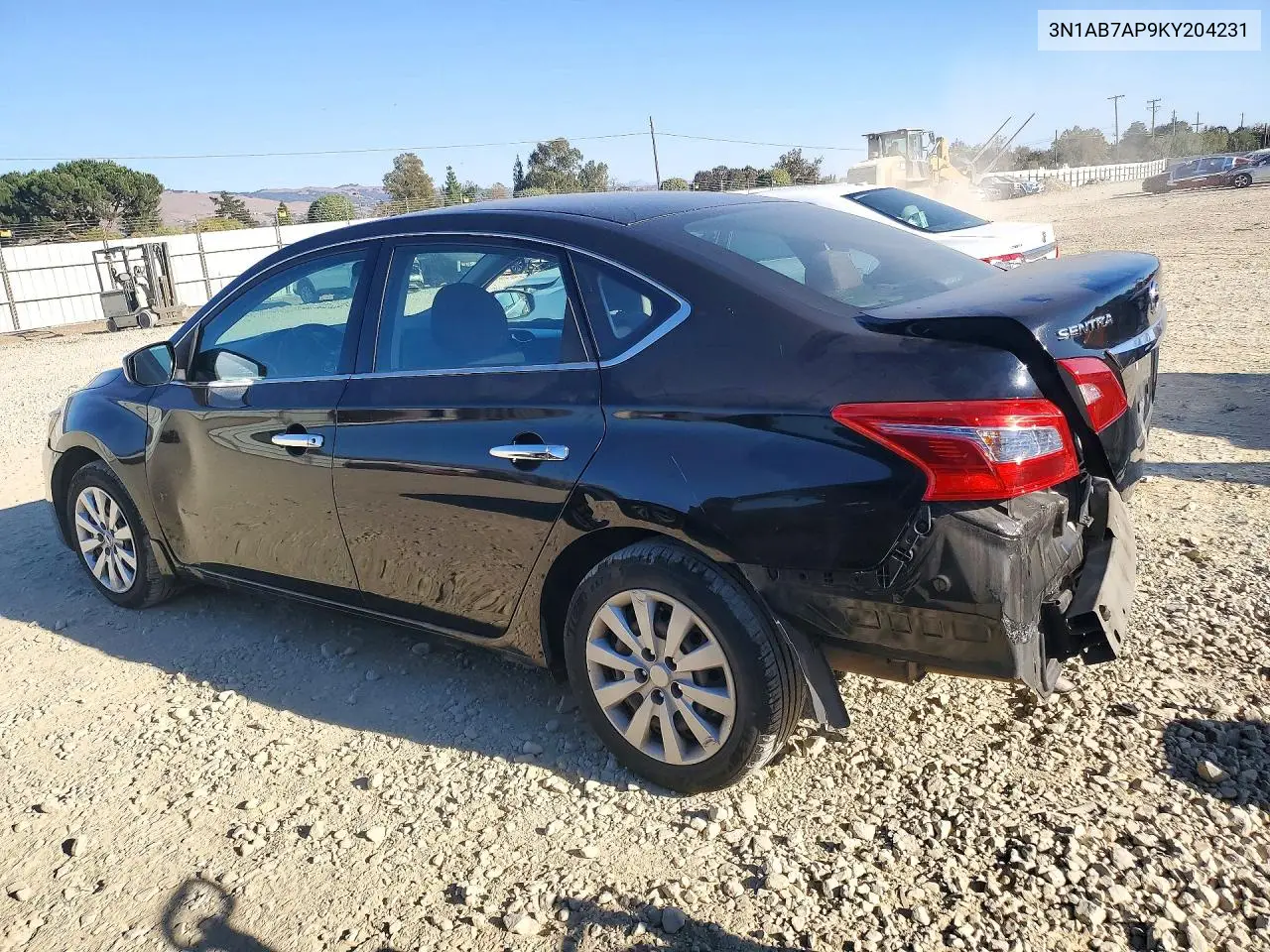 2019 NISSAN SENTRA VIN 3N1AB7AP9KY204231 — фото 2