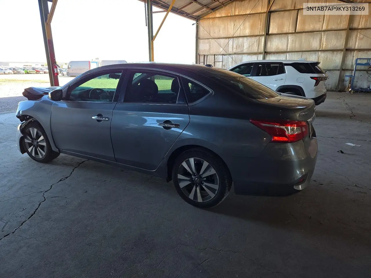 2019 NISSAN SENTRA VIN 3N1AB7AP9KY313269 — фото 2