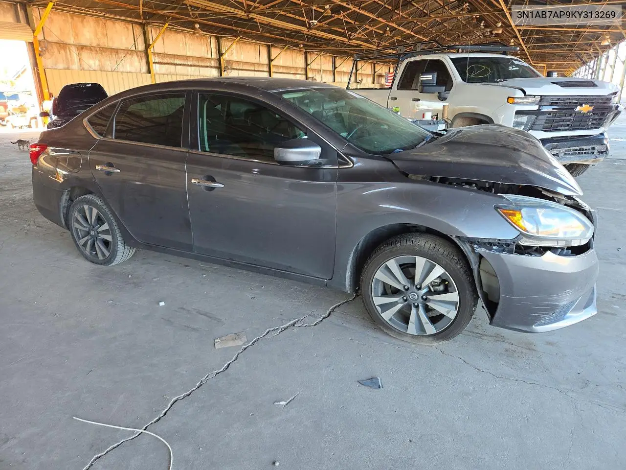 2019 NISSAN SENTRA VIN 3N1AB7AP9KY313269 — фото 4