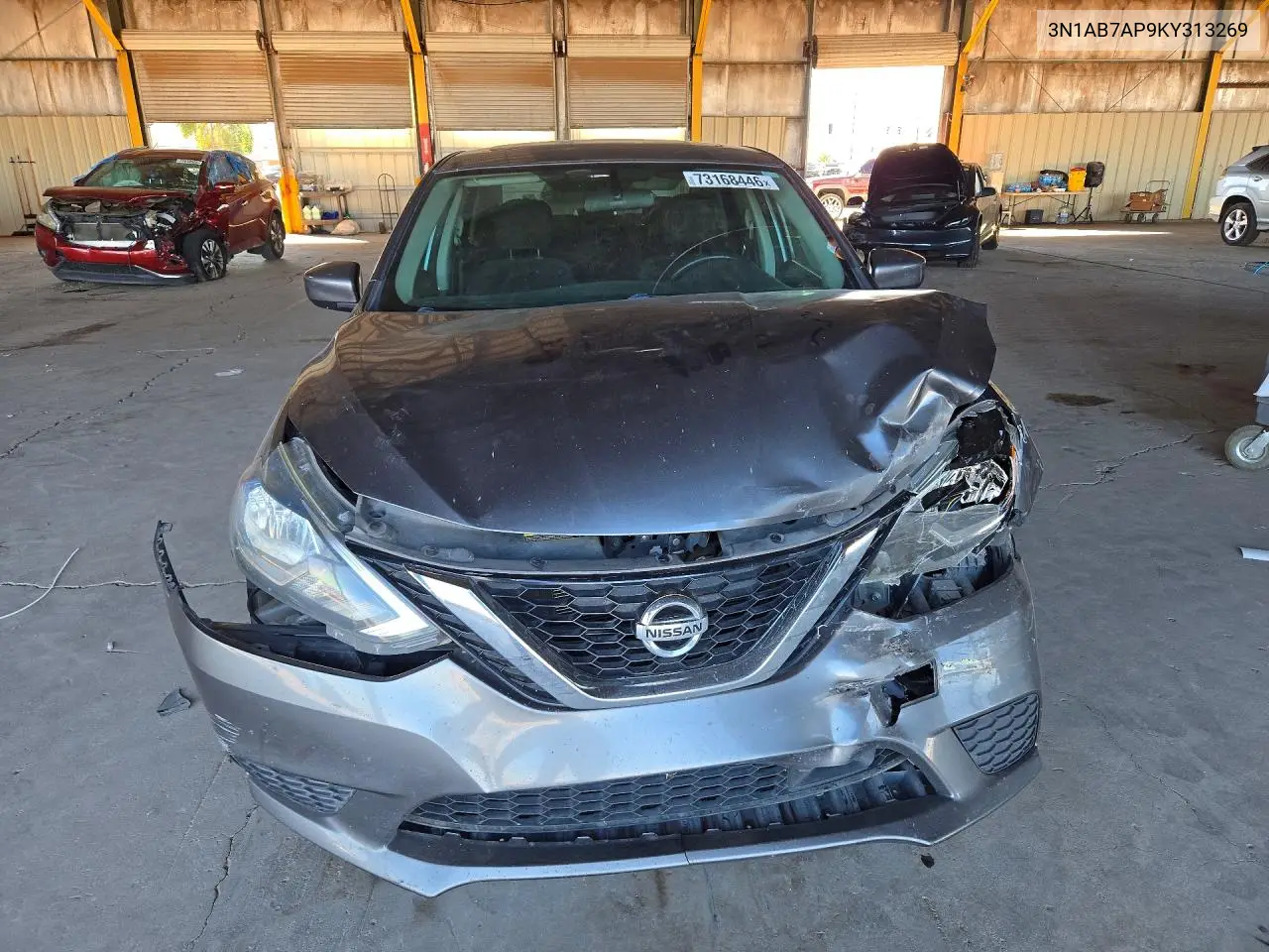2019 NISSAN SENTRA VIN 3N1AB7AP9KY313269 — фото 5