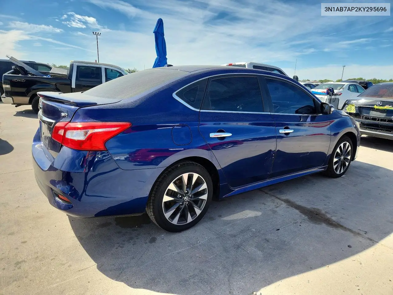 2019 NISSAN SENTRA VIN 3N1AB7AP2KY295696 — фото 3
