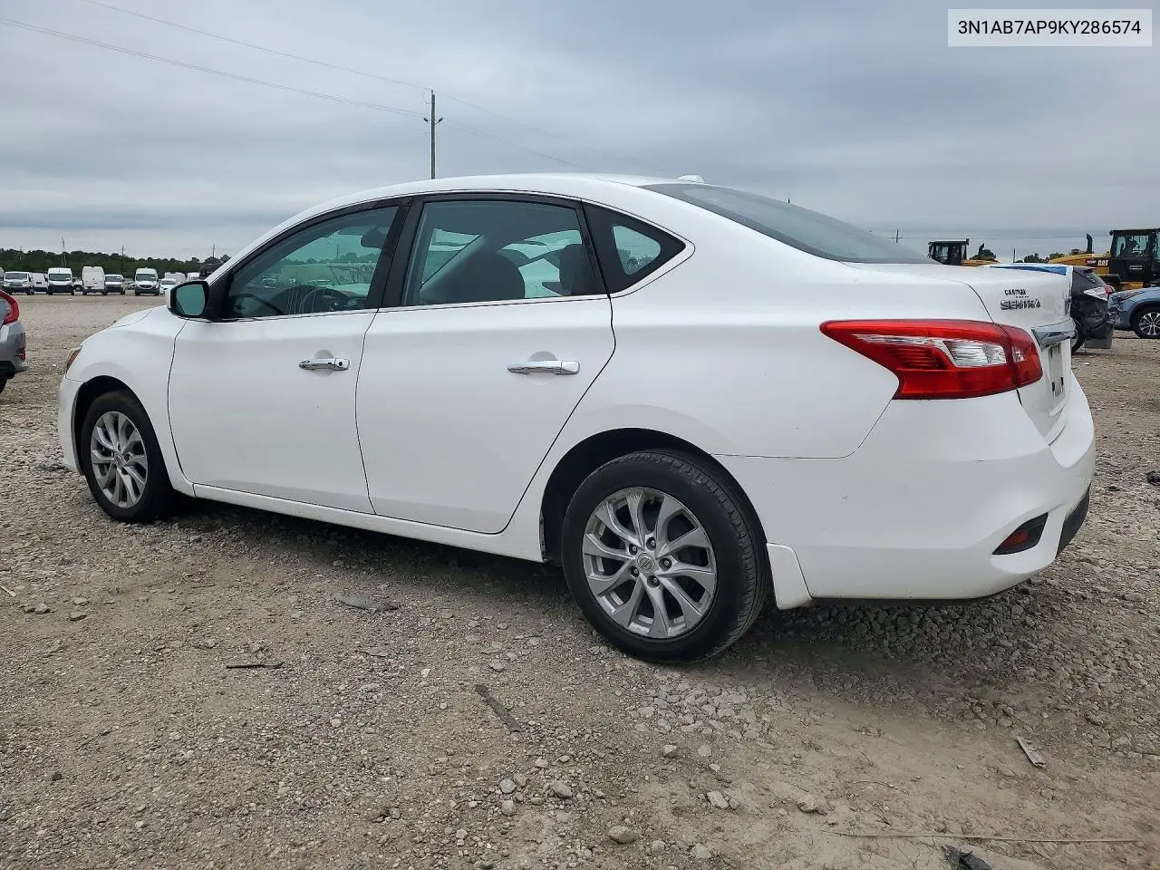 2019 NISSAN SENTRA VIN 3N1AB7AP9KY286574 — фото 2