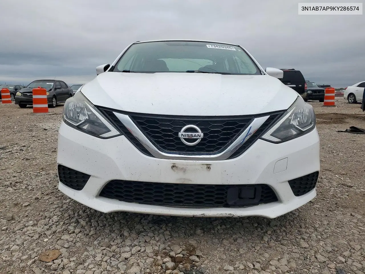 2019 NISSAN SENTRA VIN 3N1AB7AP9KY286574 — фото 5
