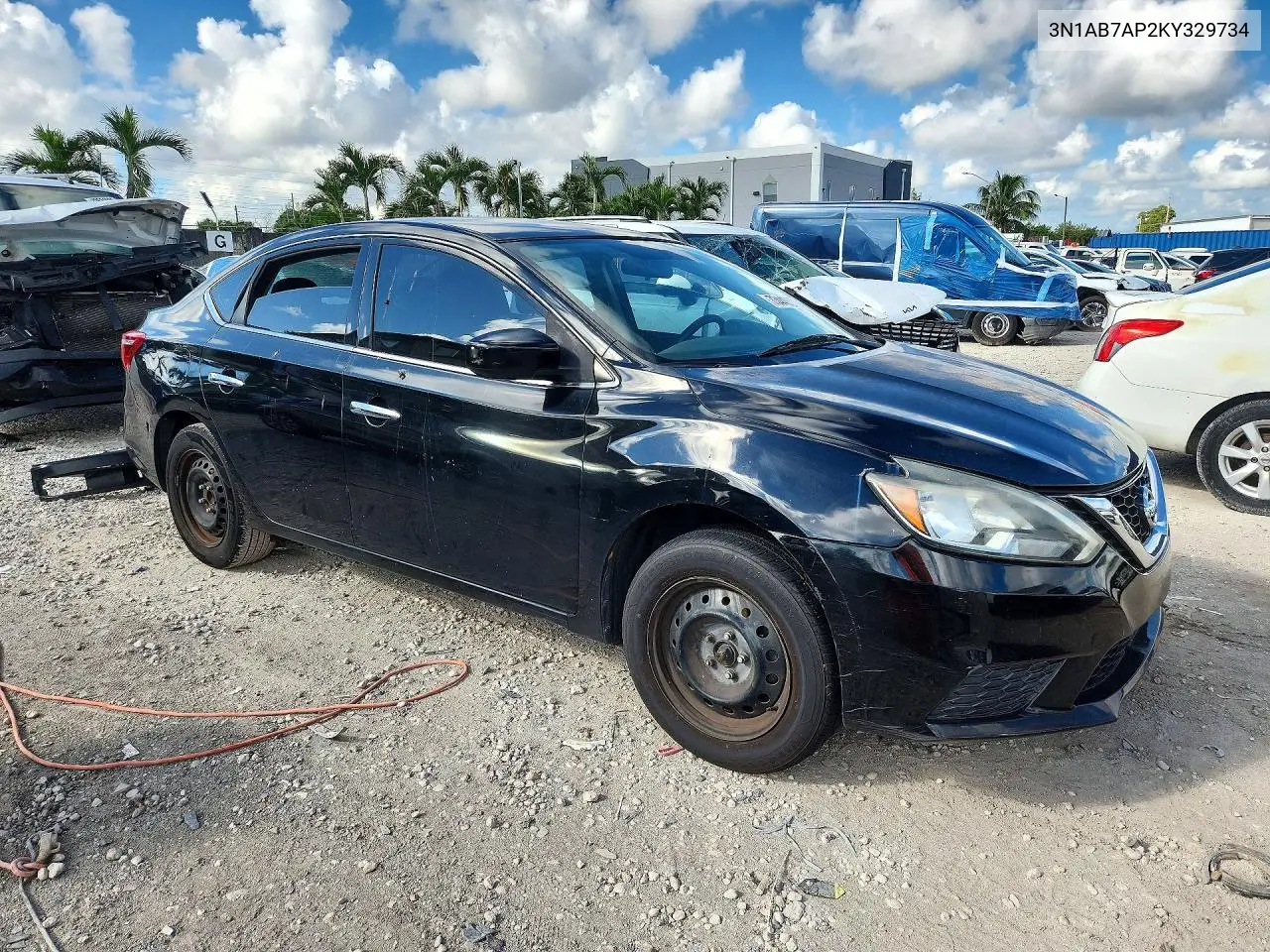 2019 NISSAN SENTRA VIN 3N1AB7AP2KY329734 — фото 4