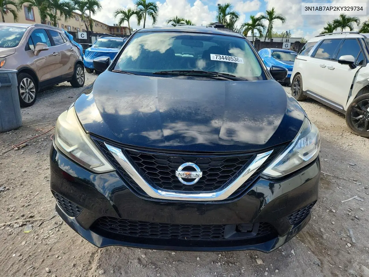 2019 NISSAN SENTRA VIN 3N1AB7AP2KY329734 — фото 5
