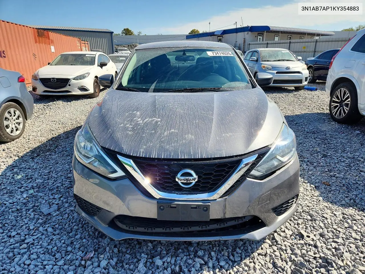 2019 NISSAN SENTRA VIN 3N1AB7AP1KY354883 — фото 5