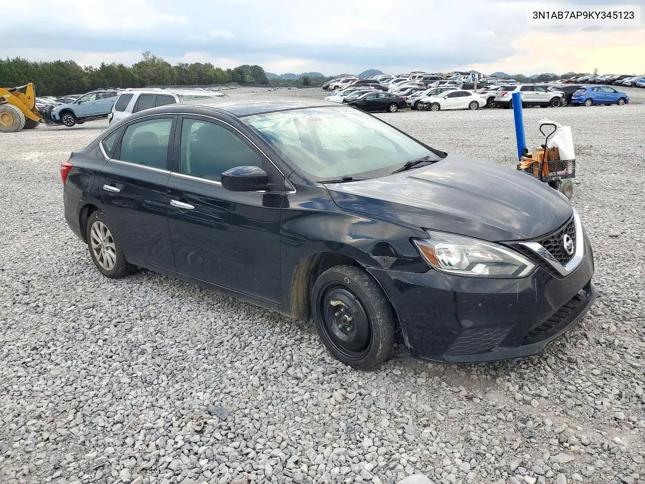 2019 NISSAN SENTRA VIN 3N1AB7AP9KY345123 — фото 4
