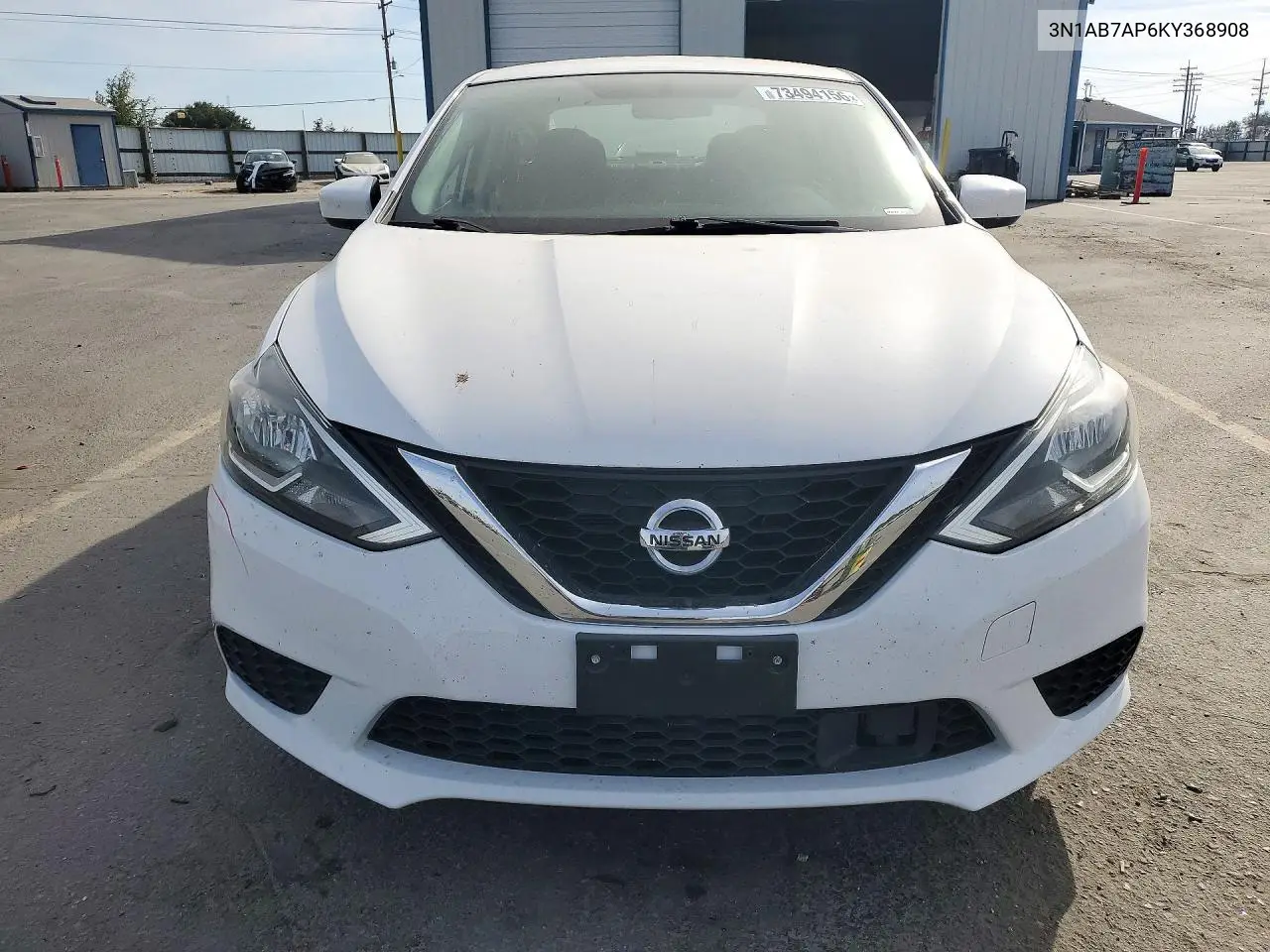 2019 NISSAN SENTRA VIN 3N1AB7AP6KY368908 — фото 5
