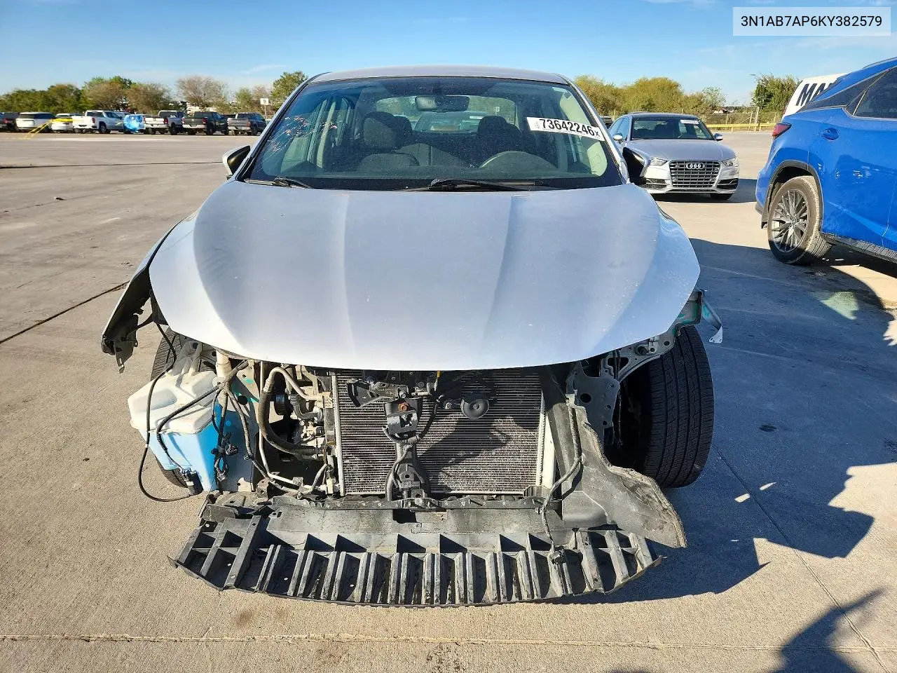 NISSAN SENTRA 2019, VIN 3N1AB7AP6KY382579
