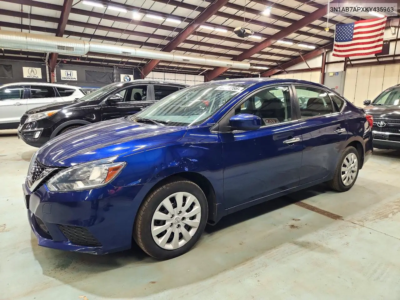 NISSAN SENTRA 2019, VIN 3N1AB7APXKY435963